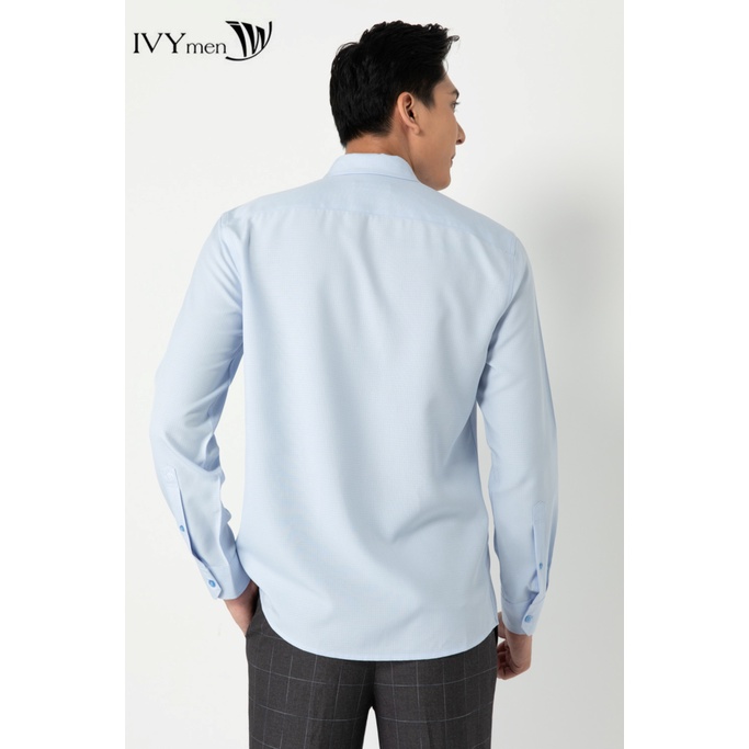 Áo sơ mi nam dáng slim fit IVY moda MS 17E3104