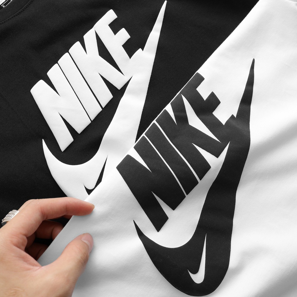 Áo thun thời trang thể thao, áo phông nam chất liệu cotton 4 chiều, logo in nổi cao cấp N22