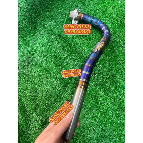 Cổ pô chất liệu titan cao cấp đủ mọi loại xe