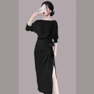 ĐẦM LÊCH VAI NHÚNG EO SANG TRỌNG