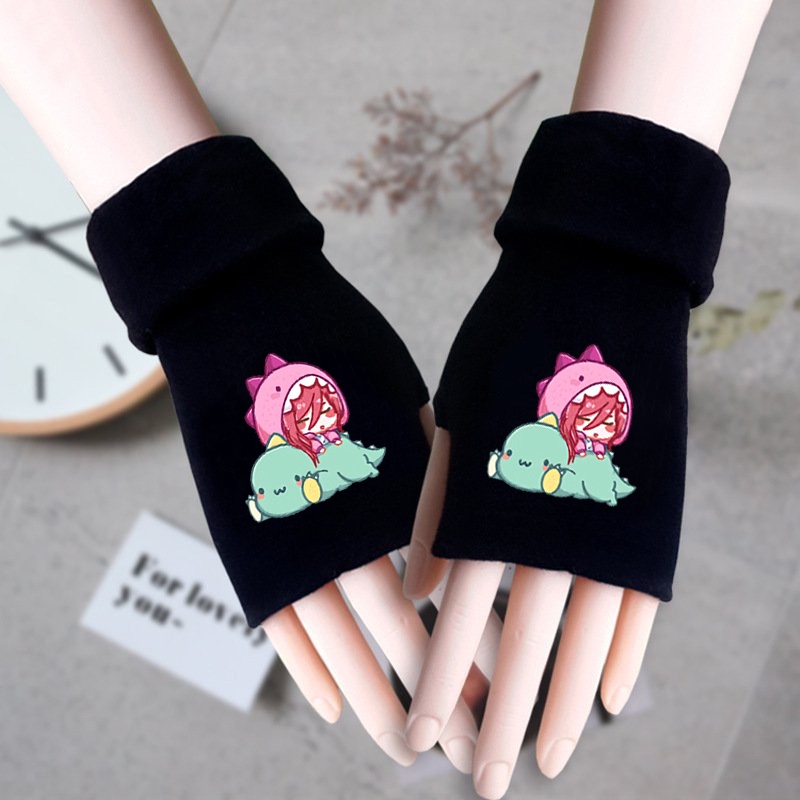 Găng tay len BLUE LOCK thời trang cá tính anime chibi ấm áp