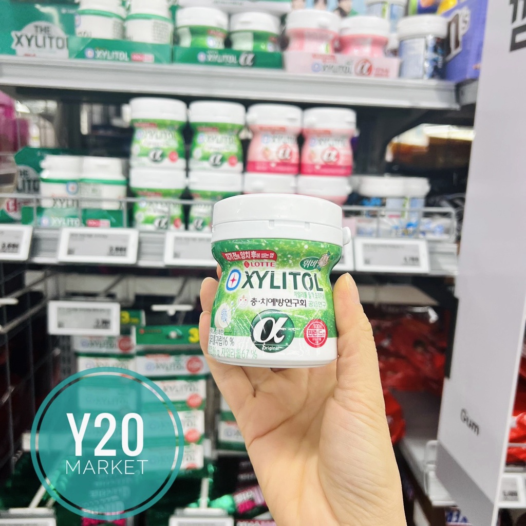 KẸO CAO SU  XYLITOL HÀN QUỐC