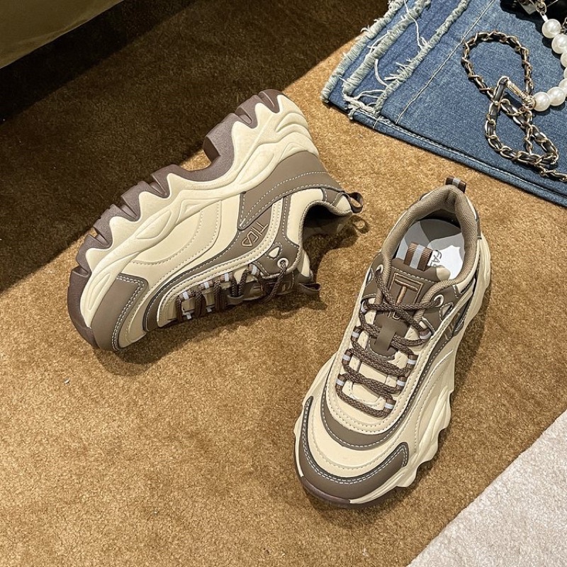 Giày thể thao nữ Ullzang, giày sneaker TiCa đế răng