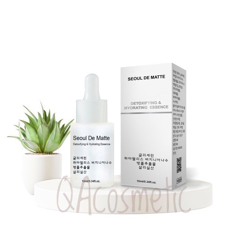 SERUM THẢI ĐỘC VÀ CẤP NƯỚC SEOUL DE MATTE