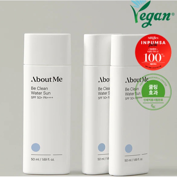Kem chống nắng About me Be Clean Water Sun SPF50+ PA++++ 50ml