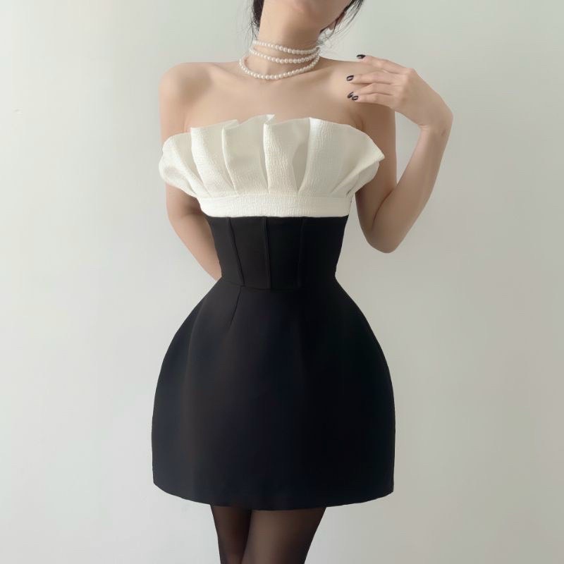 Đầm Cúp Ngực Nhúng Bèo Siêu Hot CC0040