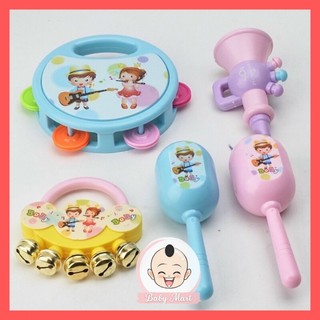 Bộ 5 món nhạc cụ đồ chơi vui nhộn cho bé