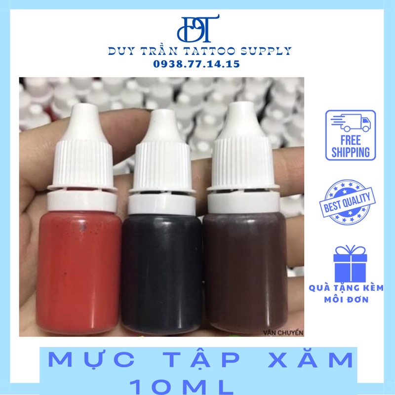 MỰC TẬP PHUN XĂM 5ML - 10ML