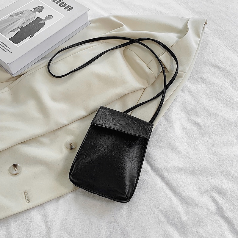 AlphaZ Túi Đeo Chéo Mini Đựng Điện Thoại Thiết Kế Đơn Giản Phong Cách Vintage