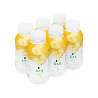 Lốc 6 chai nước uống sữa trái cây TH True Juice Milk 300ml