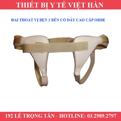ĐAI THOÁT VỊ BẸN 2 BÊN CÓ DÂY CAO CẤP ORBE