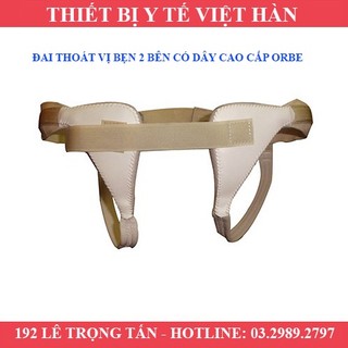 Đai thoát vị bẹn 2 bên có dây cao cấp orbe