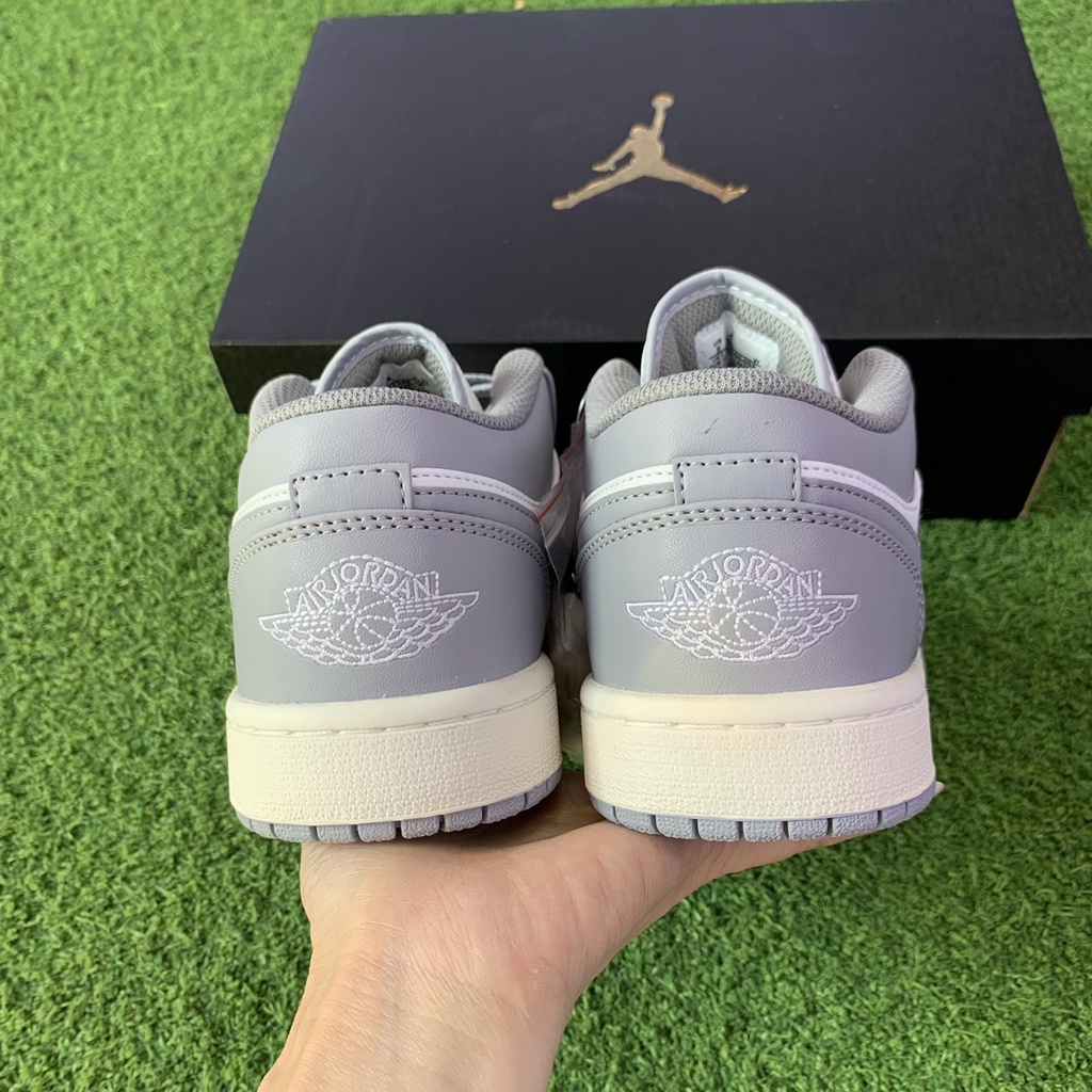 Giày thể thao sneaker jd xám mẫu mới, JD 'Vintage Grey' bản cao cấp ảnh thật tự chụp