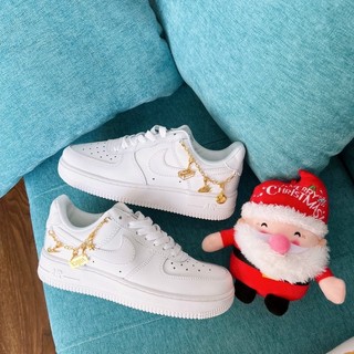 Giày sneaker af1 dây xích cao cấp full box