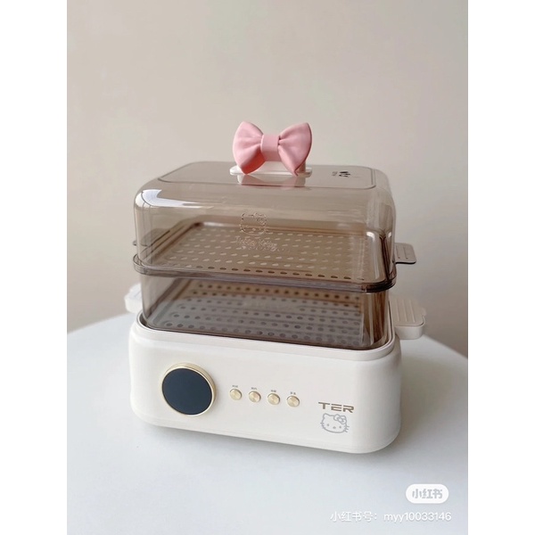 Nồi Hấp Đa Năng TER Cao Cấp Dung Tích 5L Bảo Hành 12 Tháng - Cáo Đeo Nơ