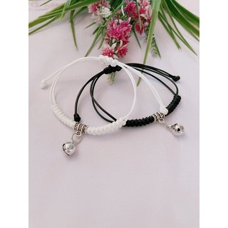 Vòng tay cặp đôi chuông lục lạc combo 2 vòng