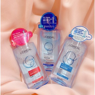 Nước tẩy trang loreal dưỡng ẩm cho da thường, khô 95ml