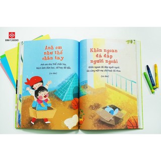 Sách thiếu nhi - Thơ cho bé học nói