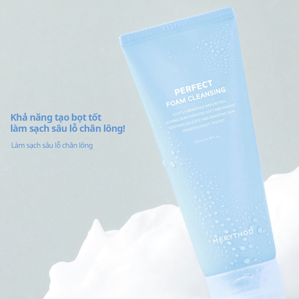 Sữa rửa mặt tạo bọt làm sạch sâu Perfect Foam Cleansing 100g