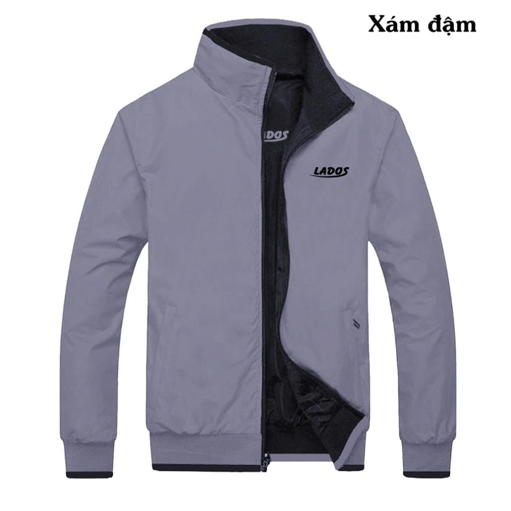 Áo khoác vải dù 2 mặt thời trang LADOS - 22027 Chất dù chống nắng,nước, mặc 2 mặt cực tiện lợi giá rẻ