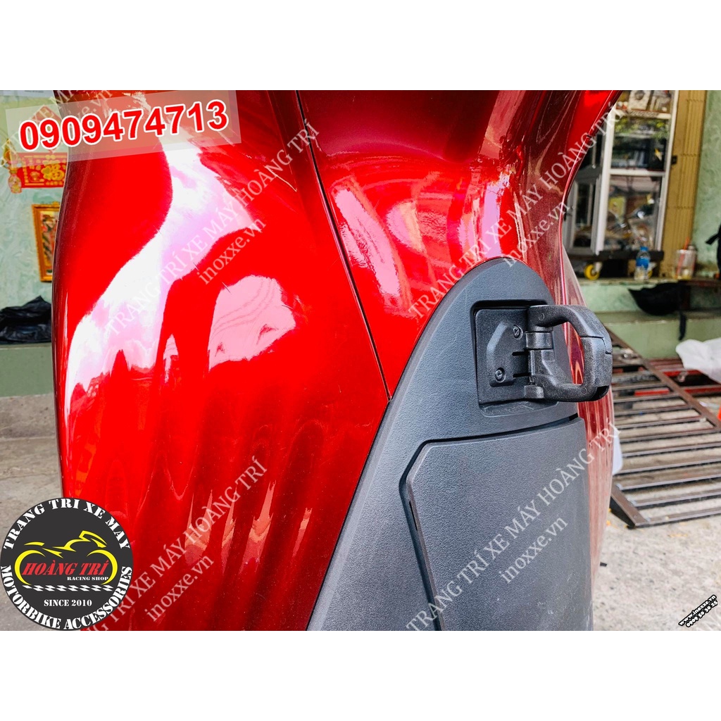 Móc Treo Đồ Kiểu SH Zin Honda gắn chế mọi loại xe, Mặt Nhám bám dính tốt