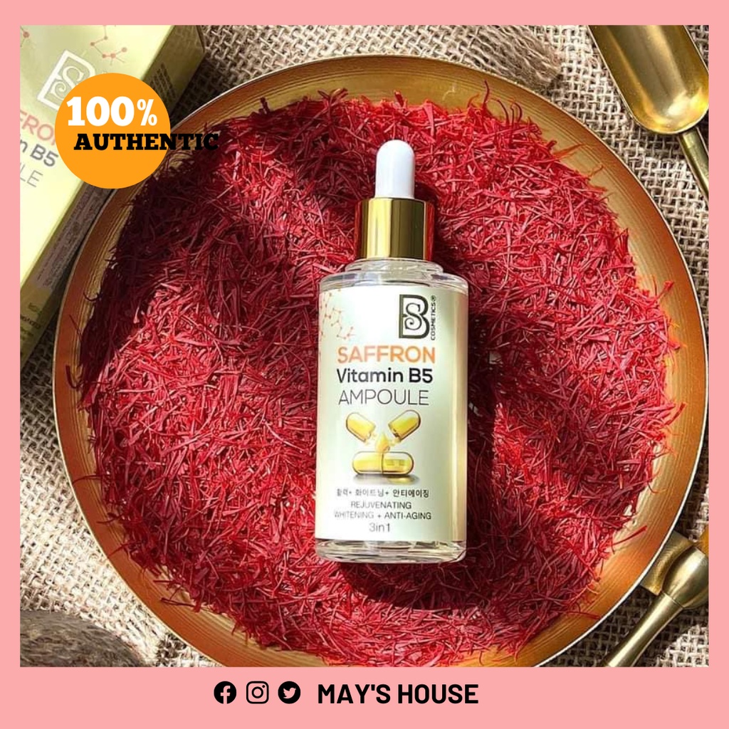 Serum B5 Saffron tinh chất nhụy hoa nghệ tây 3 Trong 1