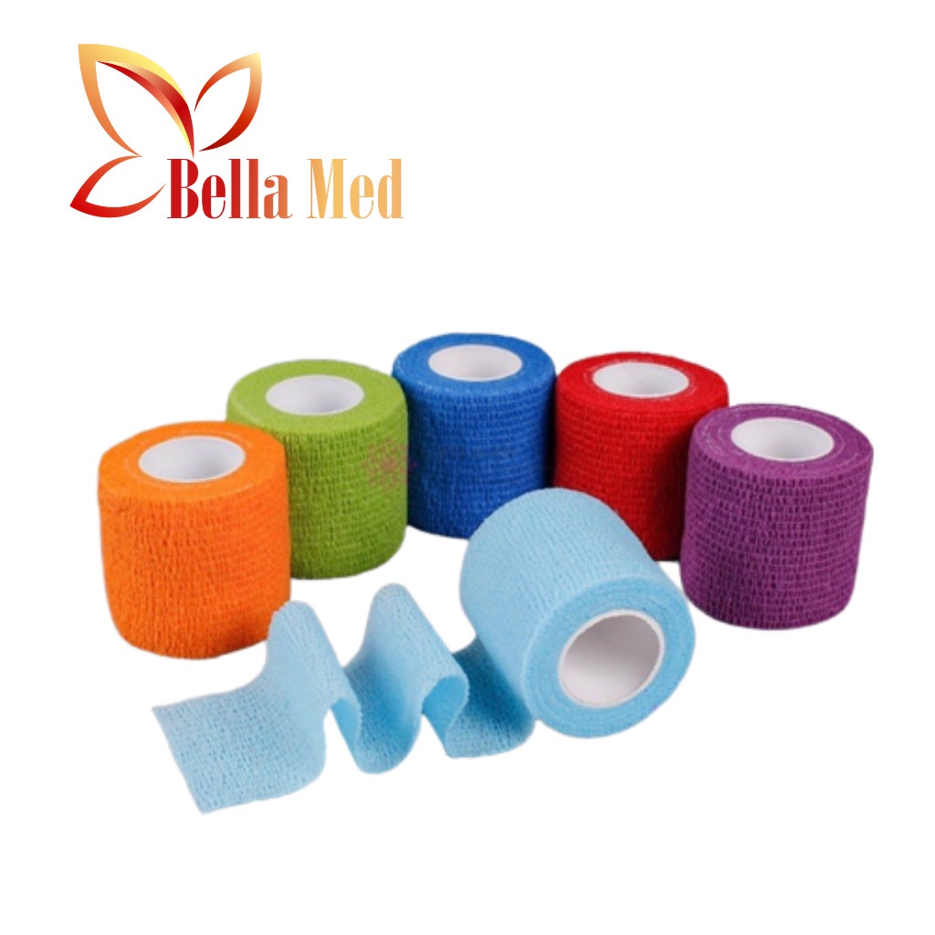 Băng dính vải, băng quấn máy phun xăm chống trơn trượt chuyên dụng