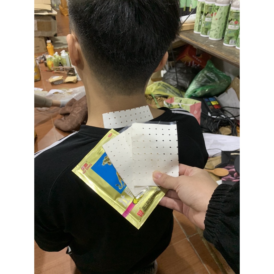 Túi 4 miếng dán đau mỏi vai cổ gáy, lưng, chân body