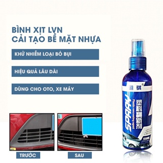 Chai xịt phục hồi nhựa xe hơi thông dụng đa năng lvn 08 - phục hồi lớp phủ - ảnh sản phẩm 5