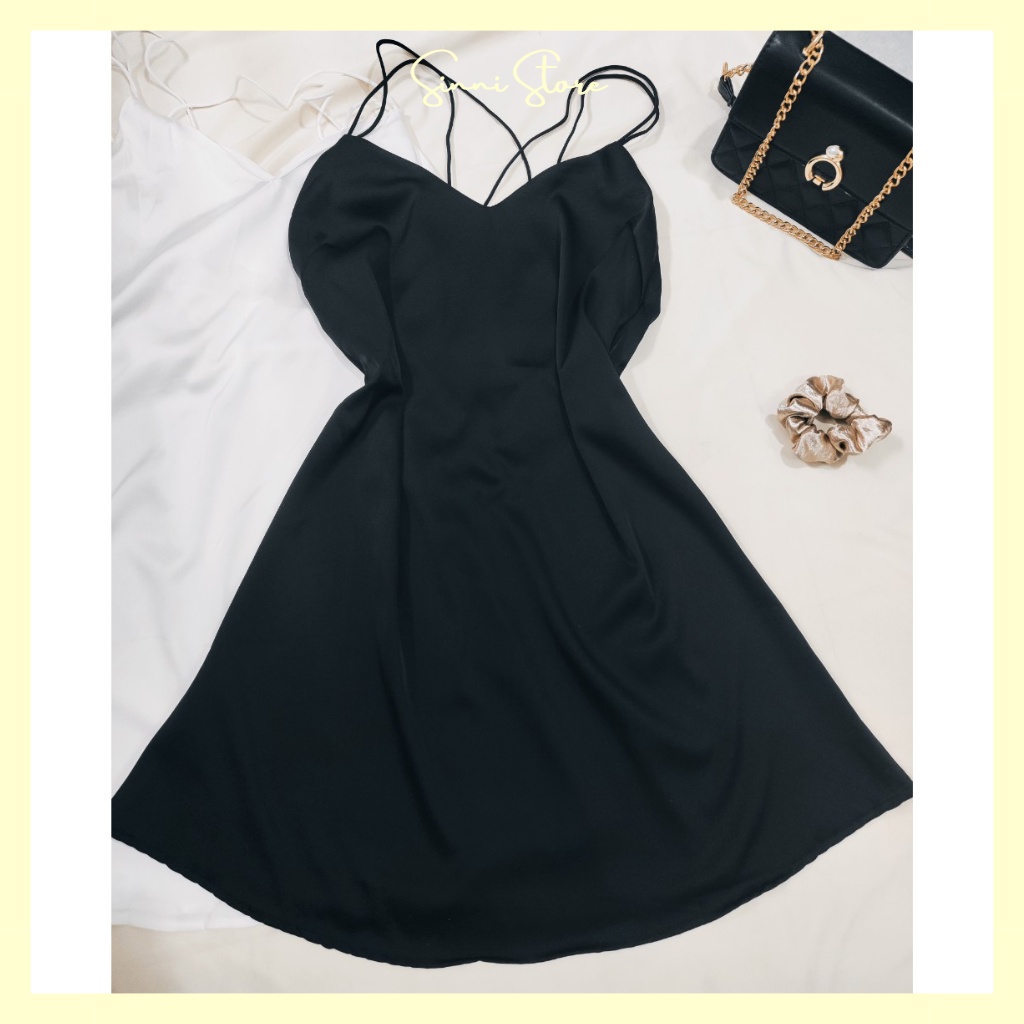 [CHE TÊN] Đầm Ngủ Nữ 2 Dây Sexy Quyến Rũ Mặc Nhà Lụa Satin Cao Cấp, Váy Ngủ Mỏng Manh Gợi Cảm - S03 | BigBuy360 - bigbuy360.vn