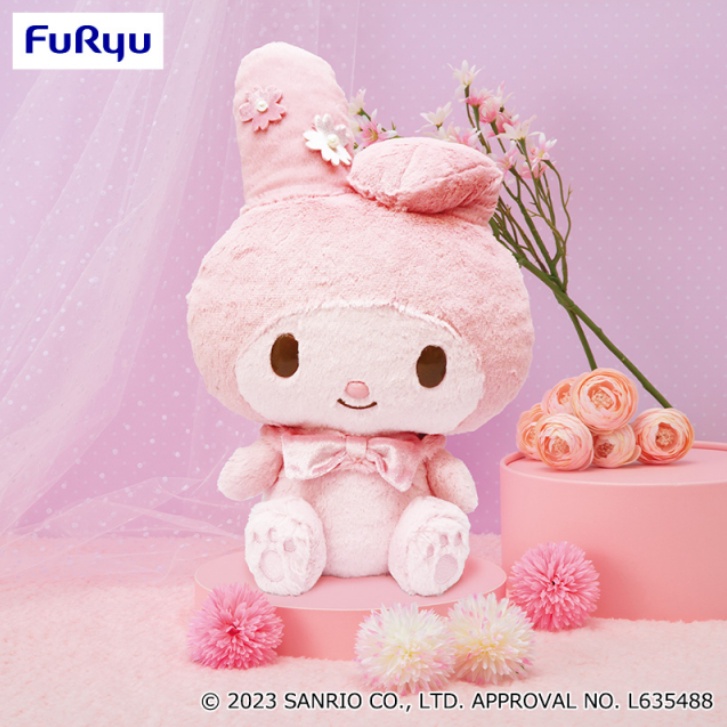 My Melody Sakura 2023 Chính Hãng Gấu Bông Nhật FuRyu Sanrio Amuse Taito Authentic