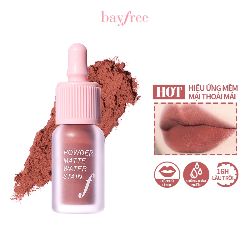 Son Kem Bayfree Mực Mousse Công Dụng Kép Cho Môi Và Má 4ml