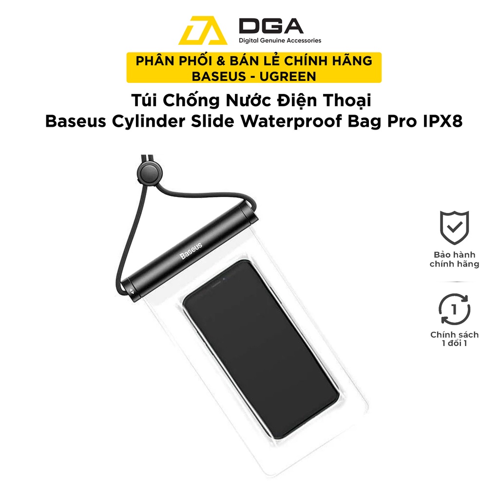 Túi chống nước Baseus Cylinder Slide-cover Waterproof Bag Pro
