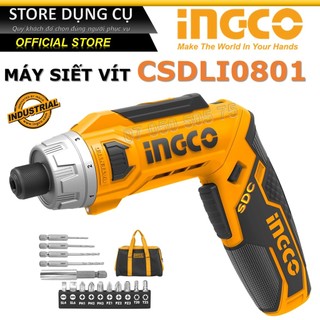 8v máy siết vít dùng pin lithium ingco csdli0801