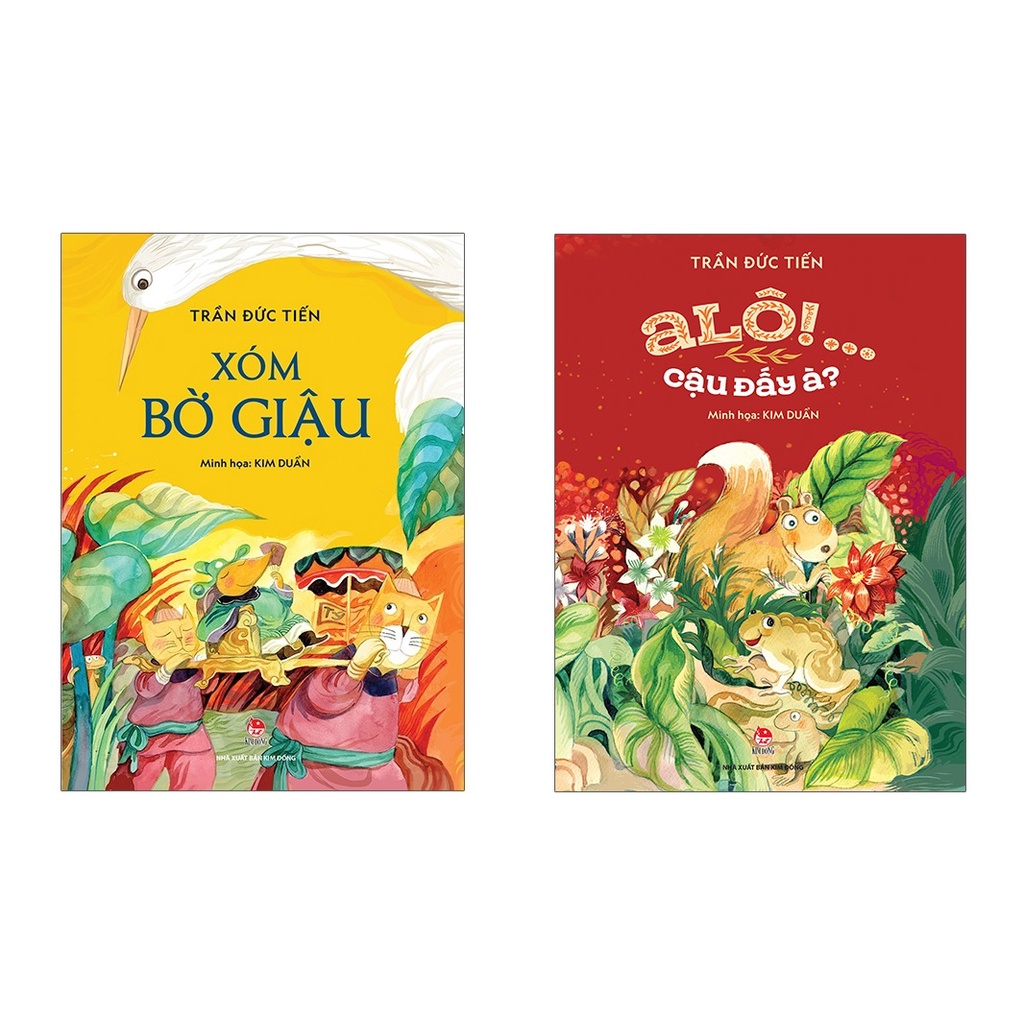 Sách - Combo 2 quyển của tác giả Trần Đức Tiến - Xóm bờ giậu và Alo! Cậu đấy à