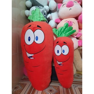 Gấu bông cà rốt ôm