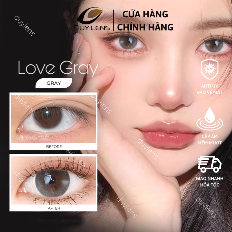 20 model kính áp tròng 0 độ hạn 1 năm (mẫu mới) - Lens cho mắt thở cao cấp Hàn Quốc