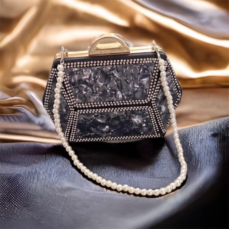 Bóp Đầm Đeo Vai Kết Hạt Thủ Công Hàng Cao Cấp Có Quai{ Nhận giao hoả tốc trong ngày khu vực tphcm}