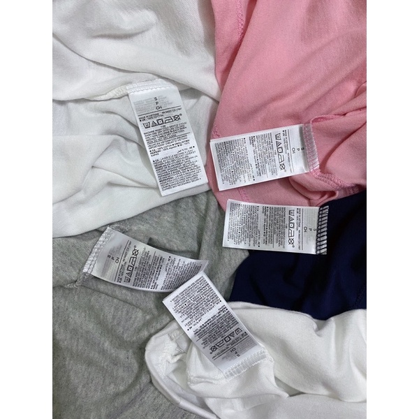 Áo GÁP size đại bé trai bé gái siêu mát phối tay màu năng động sz 4-14Y