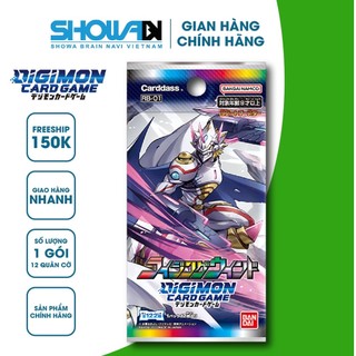 Bộ cờ chiến thuật Digimon, Gói mở rộng RB-01, BANDAI, Phiên bản Rising Wind 1 gói/12 quân cờ
