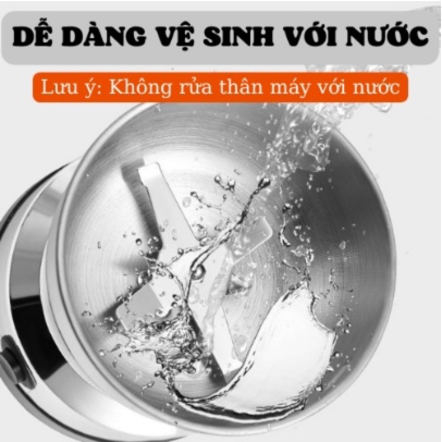 Máy Xay Hạt Khô Ngũ Cốc KOEN Công Suất 300W Lưỡi Dao 6 Cánh Thân Máy Được Làm Bằng Thép Không Gỉ