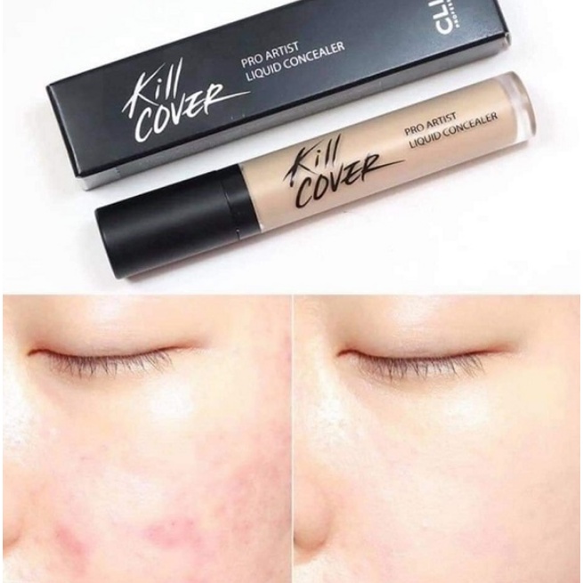 Kem Che Khuyết Điểm CLIO Kill Cover Liquid Concealer 7g