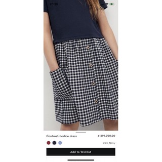 Đầm bé gái Mango auth vợt sale