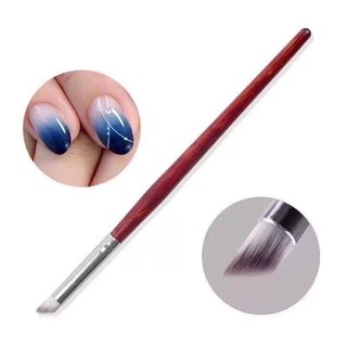 Cọ đầu xéo dặm ombre