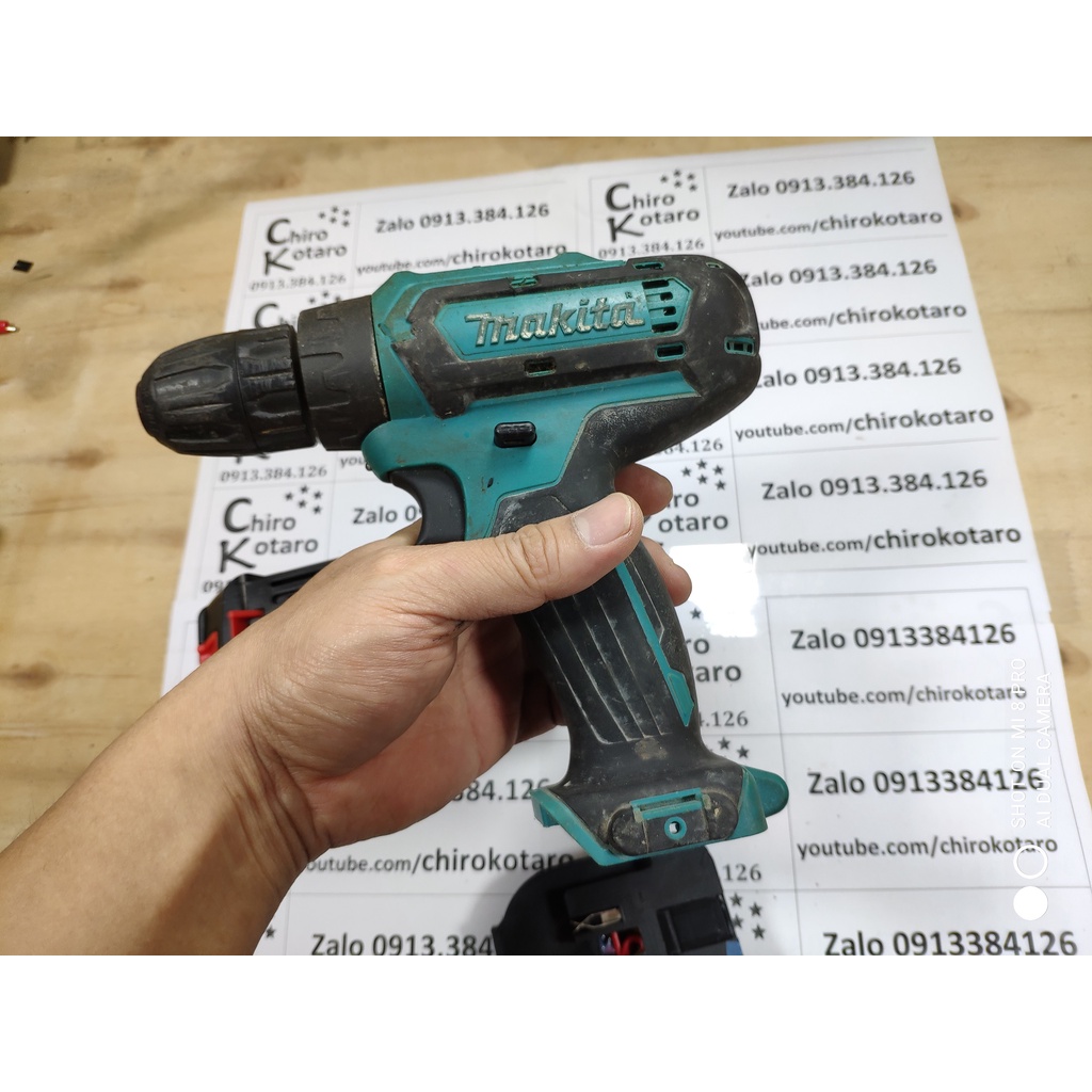 Đế chuyển cho máy khoan tàu như DF331D hoặc các máy có chân 22mm như hình sang dùng pin Makita LXT