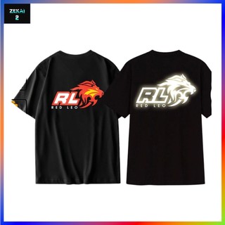 Áo thun nam racing boy REDLEO phản quang 7 màu có 2 mẫu - Áo thun đen