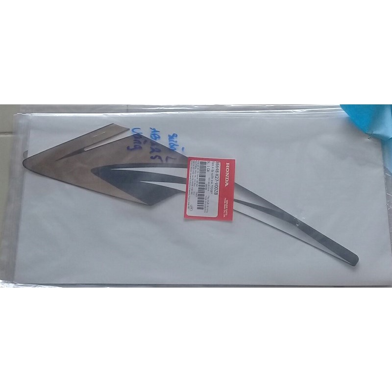 Tem xe AB 125 Vàng Đồng đời 2013 zin honda