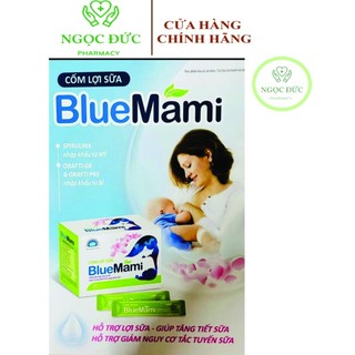 CỐM LỢI SỮA BlueMami hỗ trợ lợi sữa, giúp tăng tiết sữa, hỗ trợ nguy cơ tắt tiết sữa
