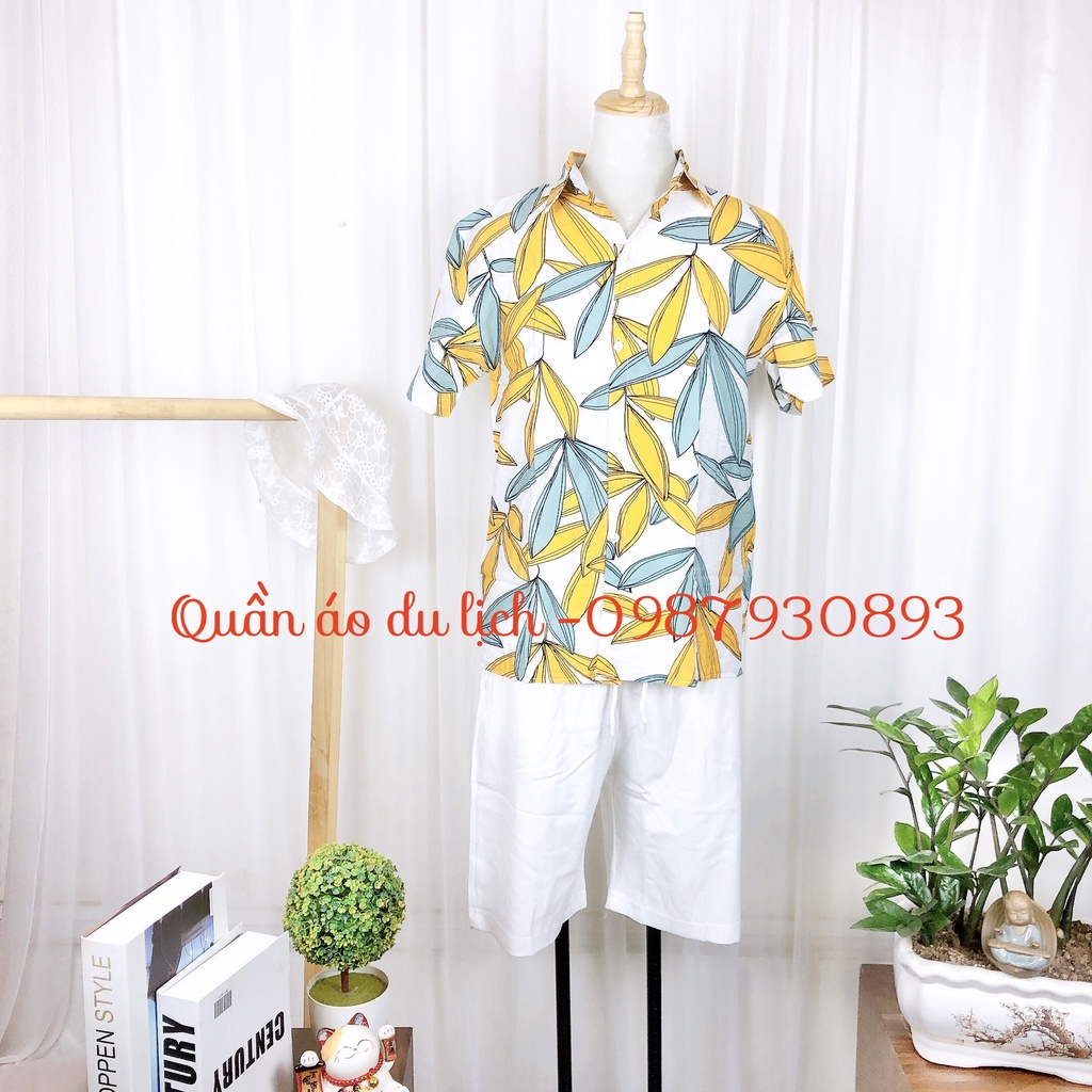 Áo sơ mi đũi đôi, team building đi du lịch biển - Only Shop Quần áo du lịch