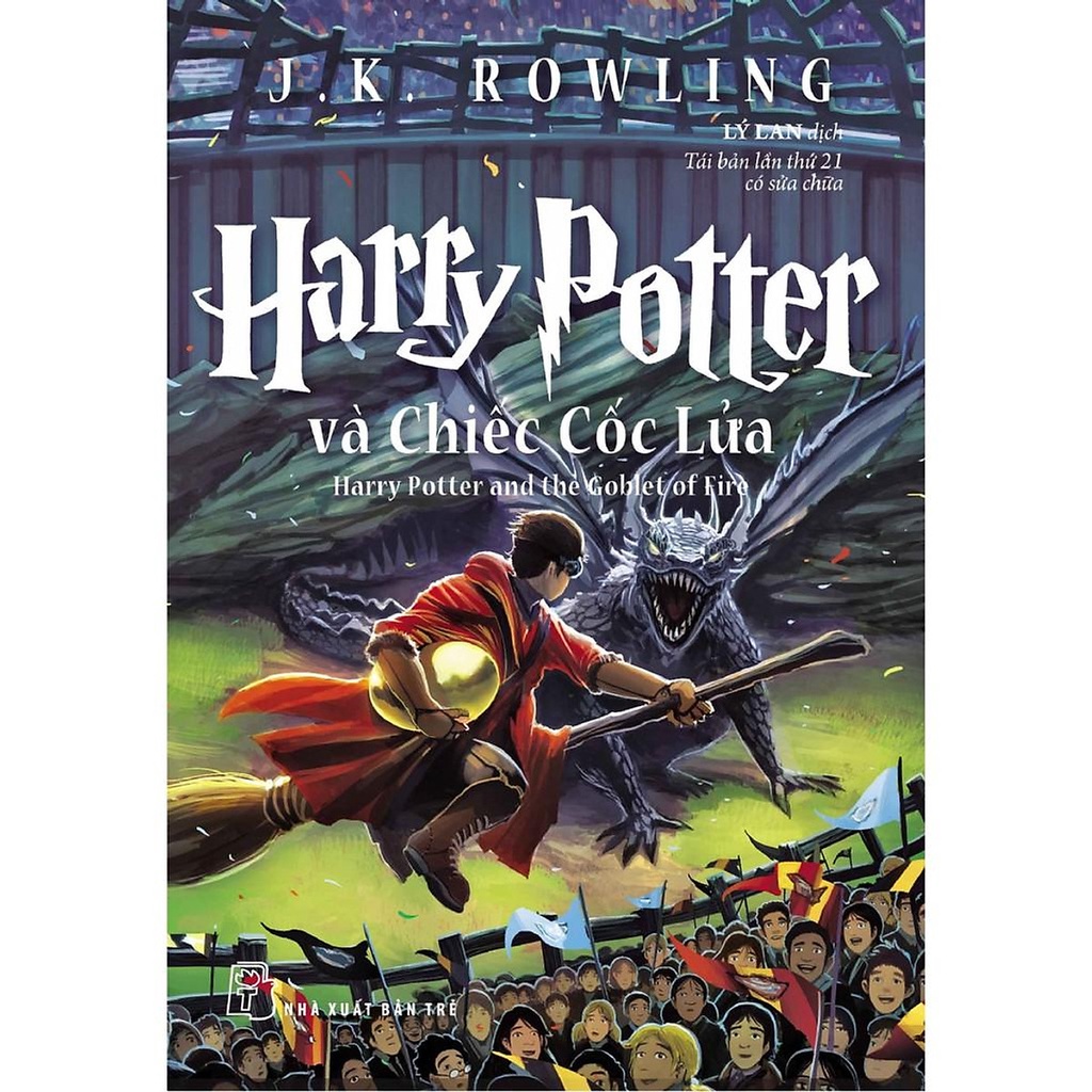 Sách- Harry Potter Và Chiếc Cốc Lửa - Tập 04 - Tái Bản 2022 - NXB Trẻ